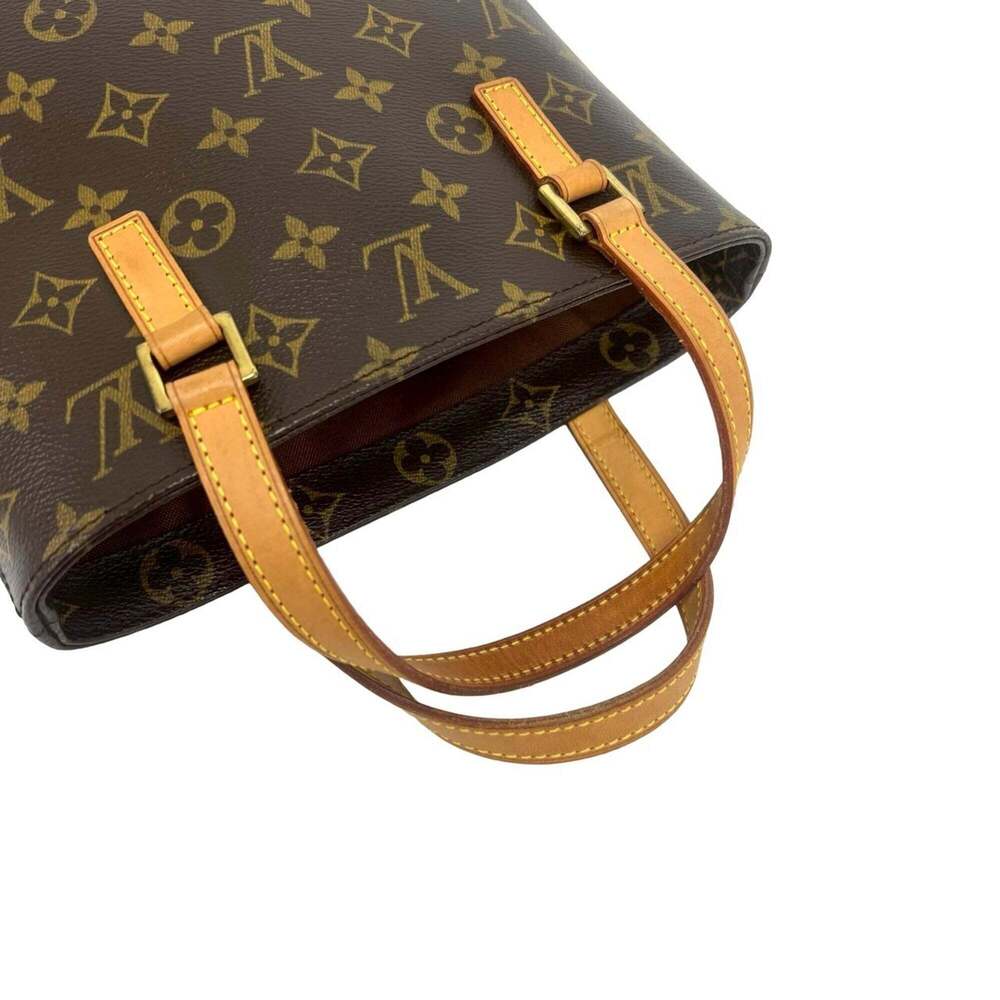 LOUIS VUITTON Brown Monogram Leather Tote Bag - Picture 4 of 10